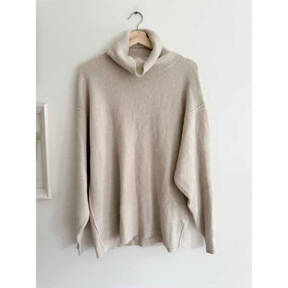 FREE PEOPLE Softly Structured Tunic in Heathered Oatmeal Size Small - Picture 4 of 7